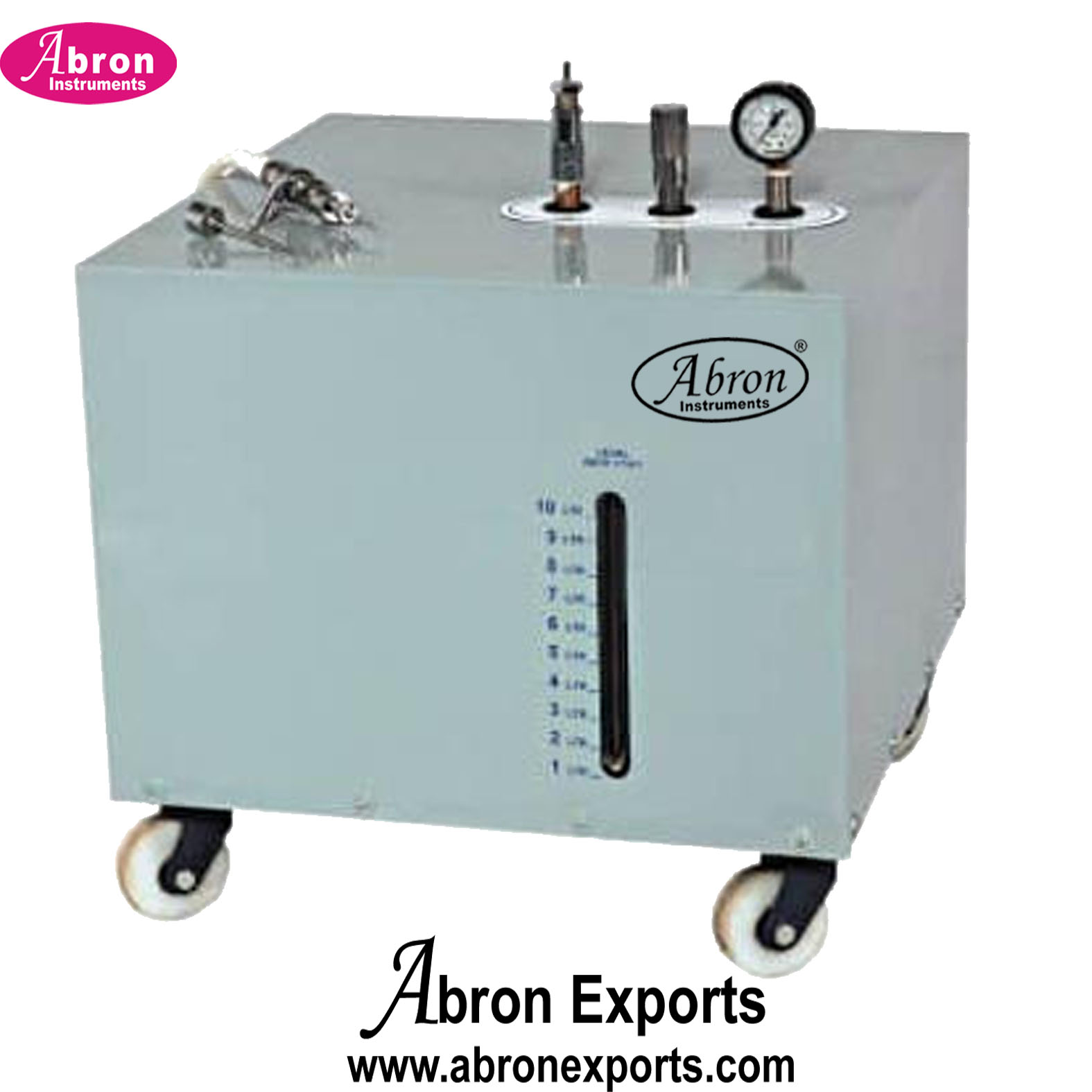 Embalming Machine for cadaver injector with pump gauge wheels portable abron AMB-3551CE
